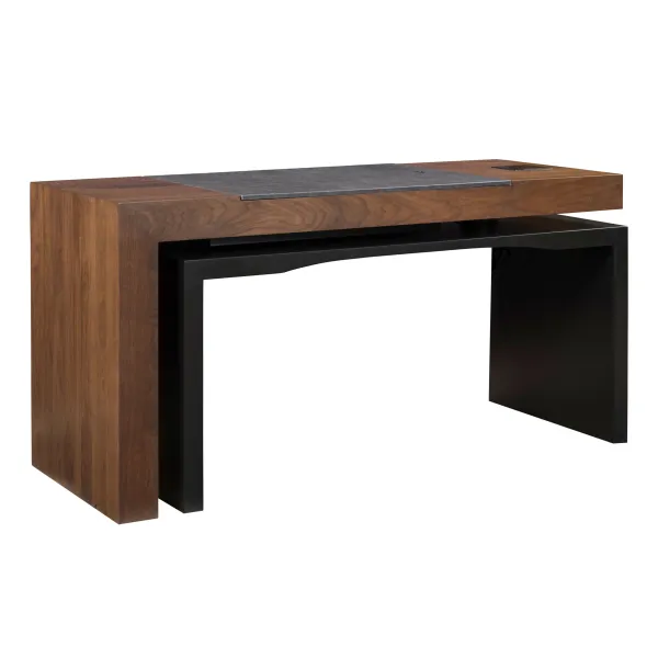 Amish Smart Desk with Adjustable Height Lift Top Amish Smart Desk with Adjustable Height Lift Top